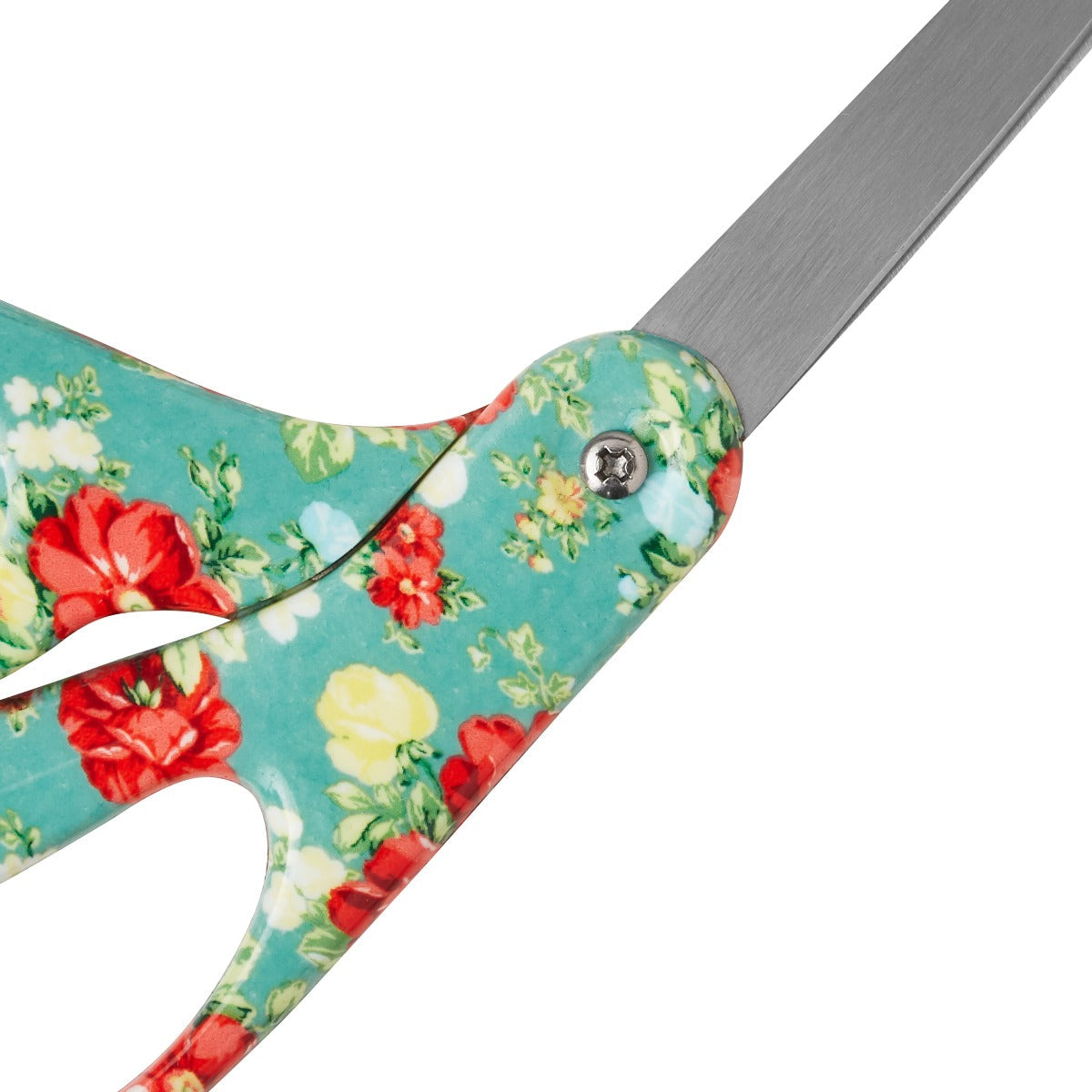 Westcott The Pioneer Woman Teal Vintage Floral 45mm Rotary & 8’’ Fashion Scissors Set (55892-PARENT) - World’s Favorite