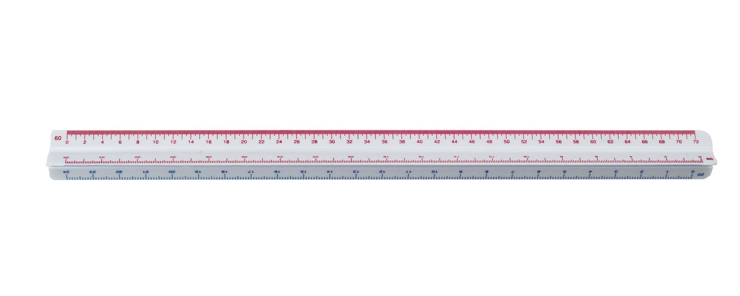 Westcott 12’’ ENGR Scholastic Scale (TS-657) - World’s Favorite Scissors