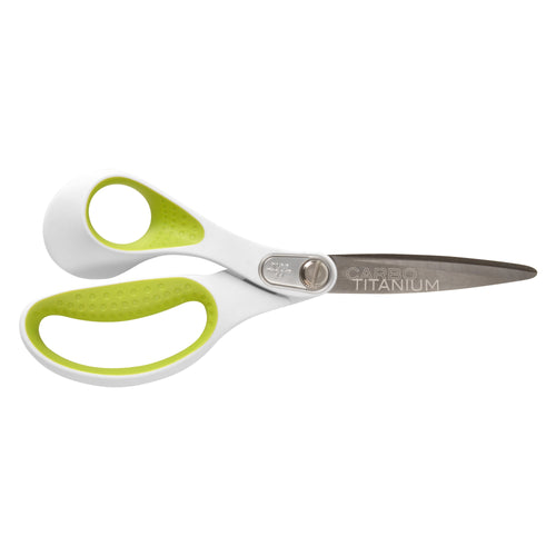 Westcott 16935 Lefty Heavy Duty CarboTitanium Bonded 8’’ Straight Scissors (16935) - World’s Favorite