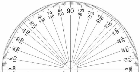 Westcott 180° Protractor 4-Inch (12925) - World’s Favorite Scissors