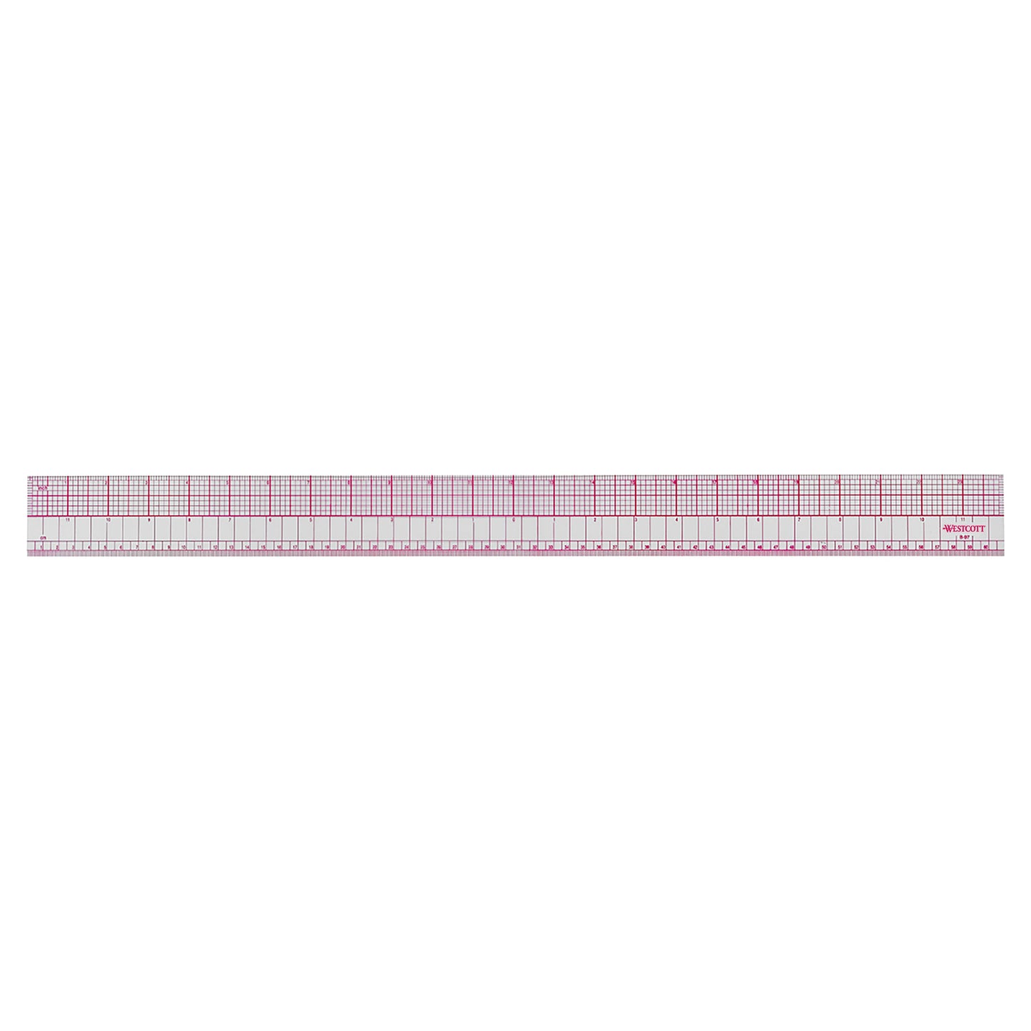 Westcott 24ββ English/Metric Ruler (B-97) - Worldβs Favorite Scissors