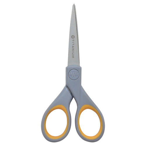 Westcott 5’’ Pointed Titanium Bonded Scissors With Soft Handle (13525) - World’s Favorite