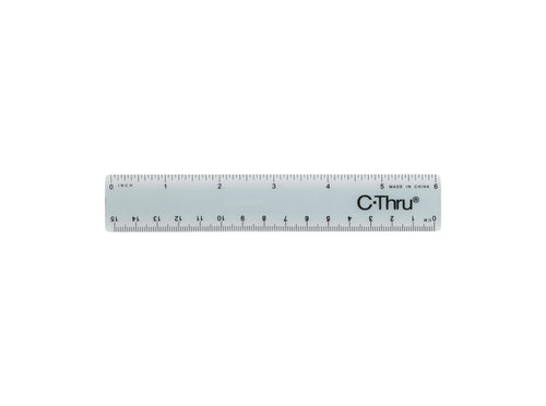 Westcott 6’’/15cm Inch/Metric Ruler (KT-40) - World’s Favorite Scissors