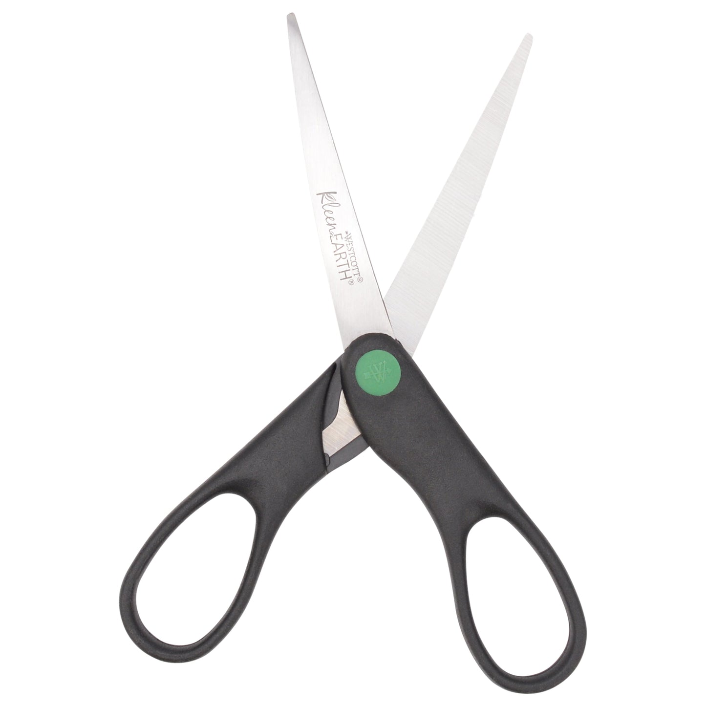 Westcott 7’’ KleenEarth Recycled Stainless Steel Scissors Black (44218) - World’s Favorite