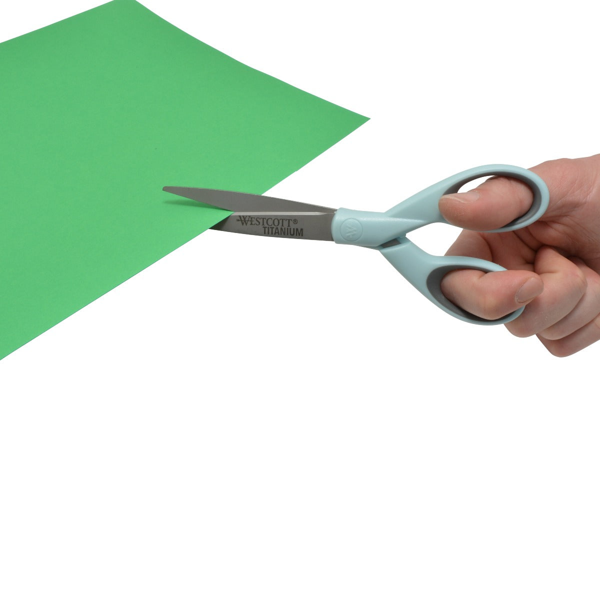 Westcott 7’’ Titanium Bonded Scissor with Microtip - Light Blue (15140) - World’s Favorite Scissors