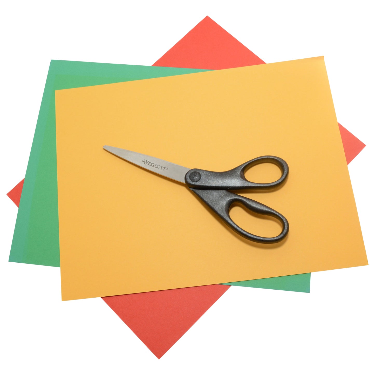 Westcott 8’’ All Purpose Straight Scissors Metallic Black (13139) - World’s Favorite