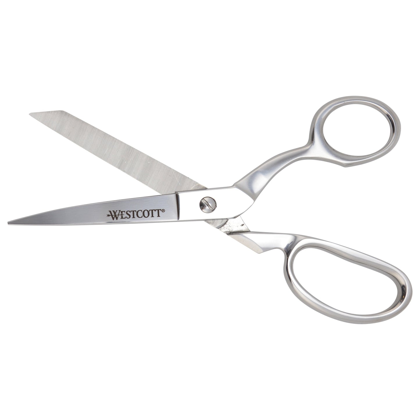 Westcott 8in Bent Forged Paper and Fabric Scissors Heavy Duty Knife-Edge for Sewing Crafts Art Office (00761-PARENT)