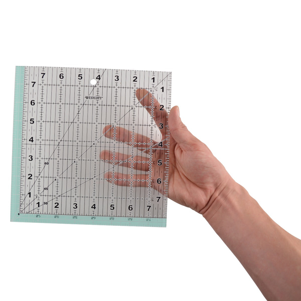 Westcott Acrylic Ruler Rotary Cutter Hobby Knife Blue 3-Pack (14799-PARENT) - World’s Favorite Scissors