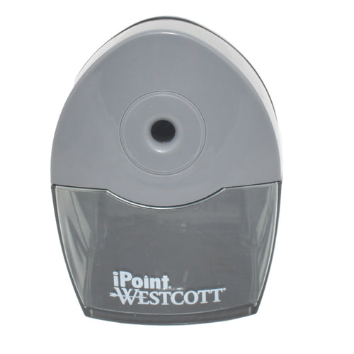 Westcott Compact Electric Single Hole Horizontal Pencil Sharpener (00407) World’s Favorite Scissors