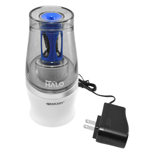 Westcott Halo Electric Pencil Sharpener Assorted Colors - World’s Favorite Scissors