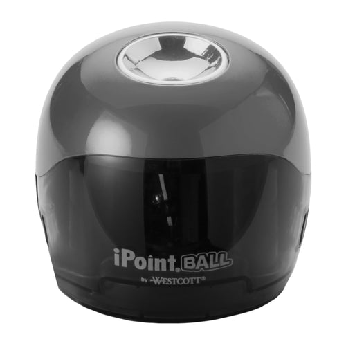 Westcott iPoint Ball Pencil Sharpener Grey (17190) - World’s Favorite Scissors