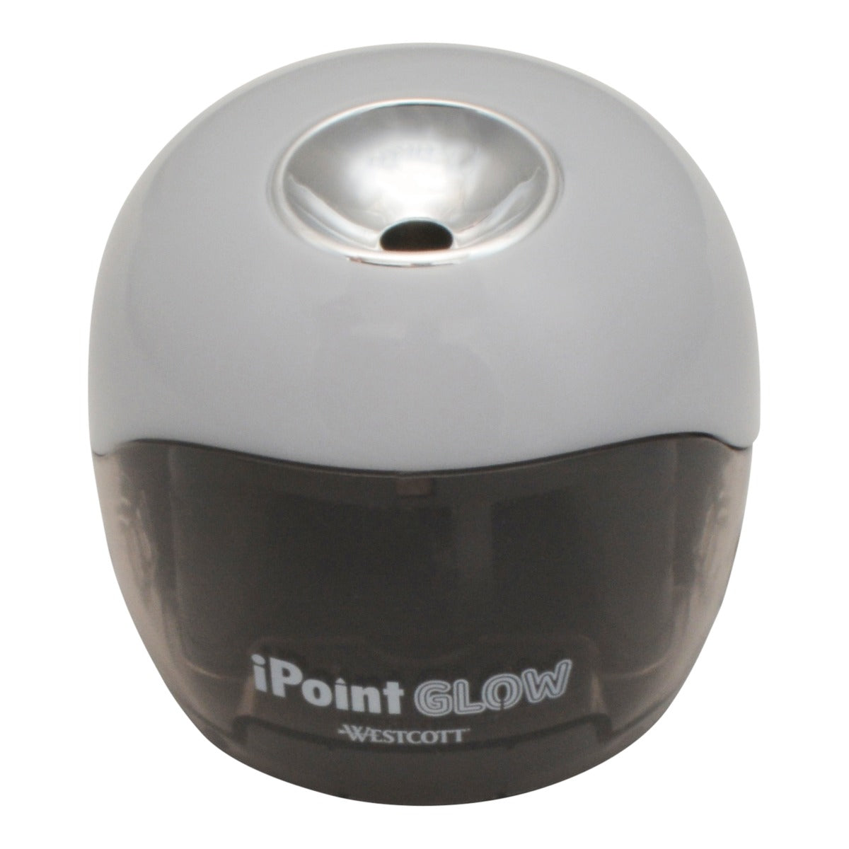 Westcott iPoint Glow Color Changing Battery Pencil Sharpener (15569) - World’s Favorite Scissors