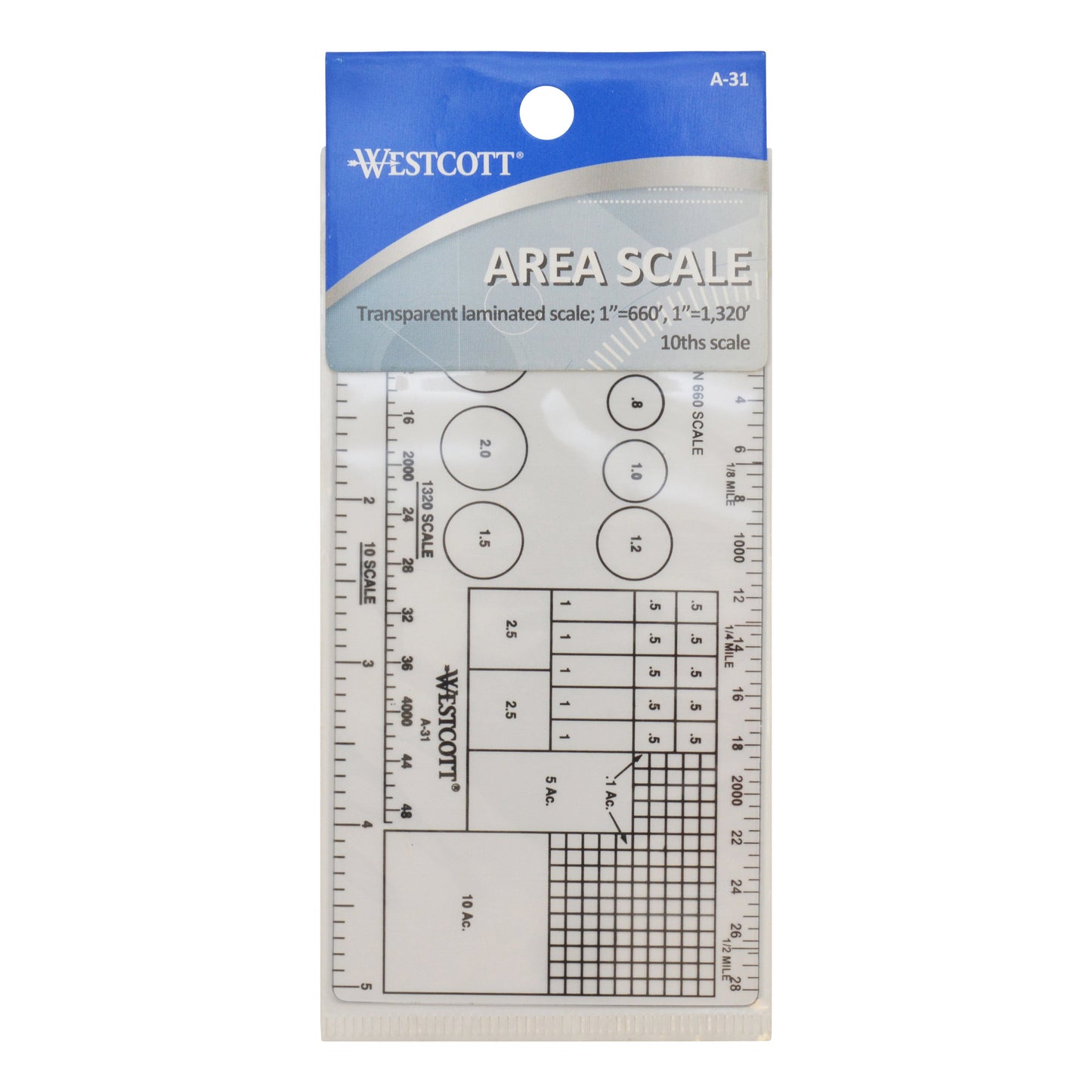 Westcott Scale Measuring Tool (A-31) - World’s Favorite Scissors