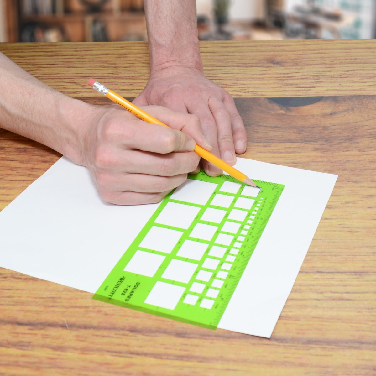 Westcott Technical Squares Drawing and Drafting Template (T-828) - World’s Favorite Scissors