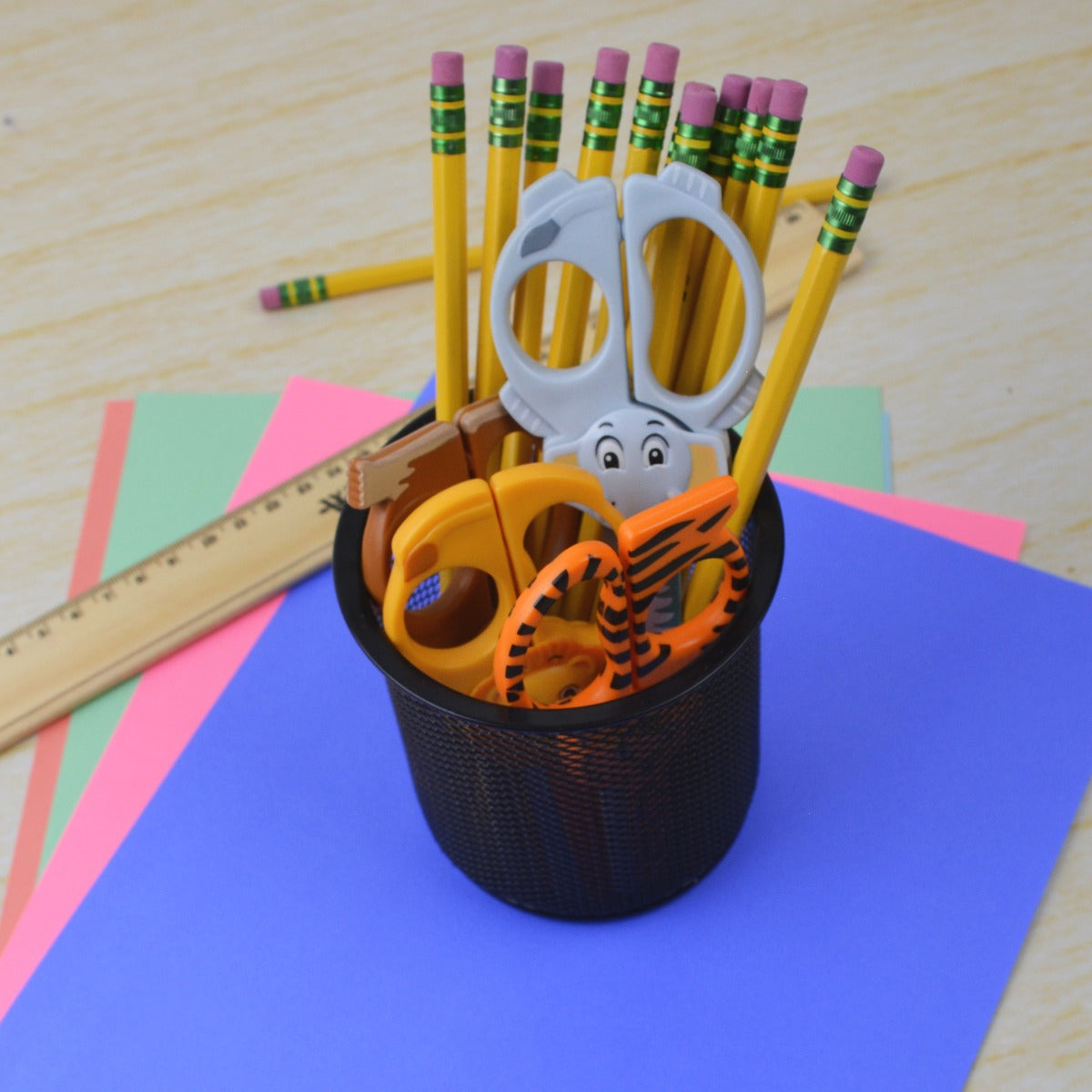 Westcott Wild Ones!™ 5’’ Kids Scissors Blunt Assorted Animal Designs (67676 PARENT) World’s Favorite