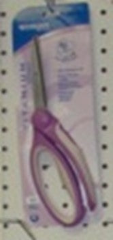 Westcott 9’’ Titanium Spring Assisted Bent Scissors Violet (15338) - World’s Favorite