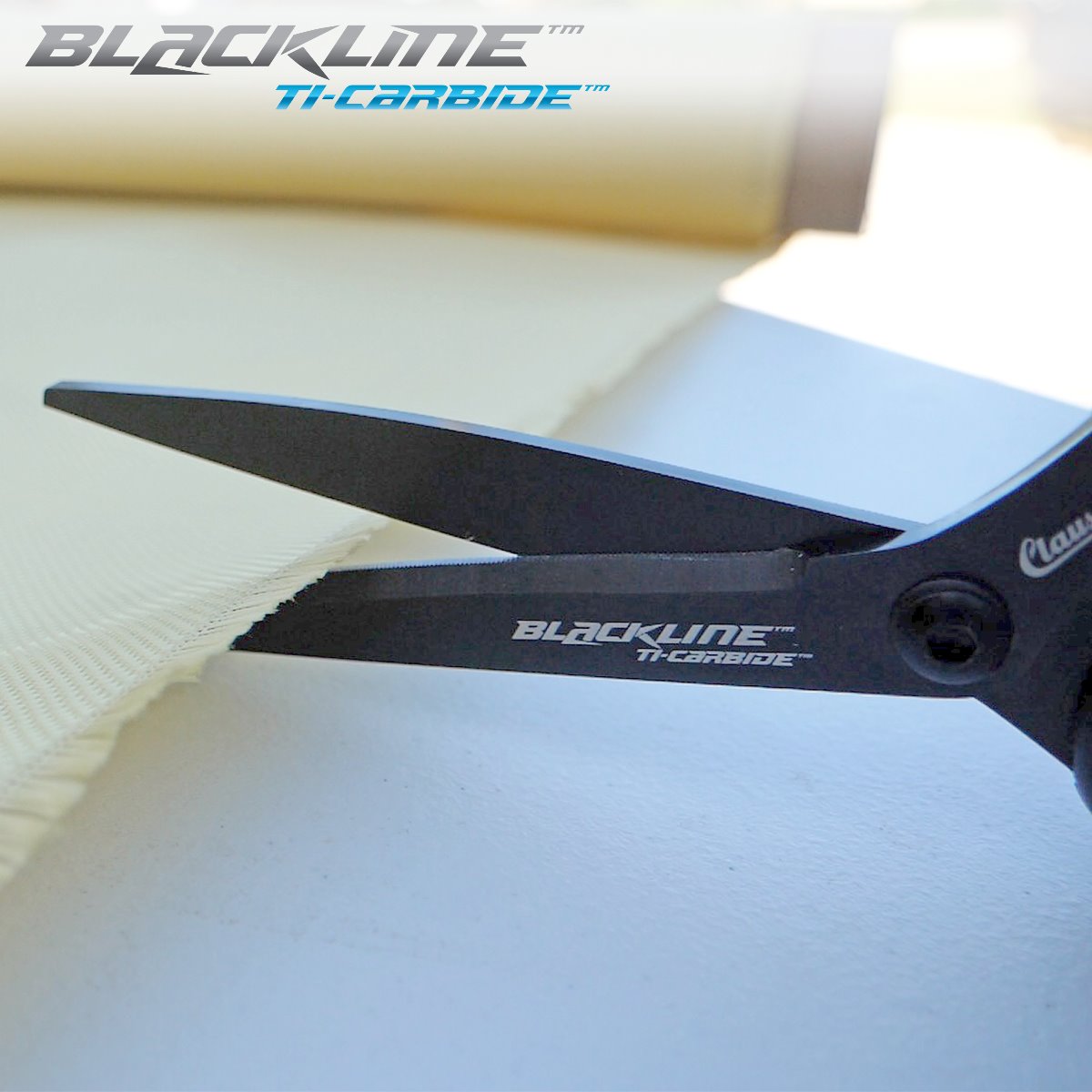 Westcott Clauss 10’’ Blackline Titanium Carbide Shear - World’s Favorite Scissors