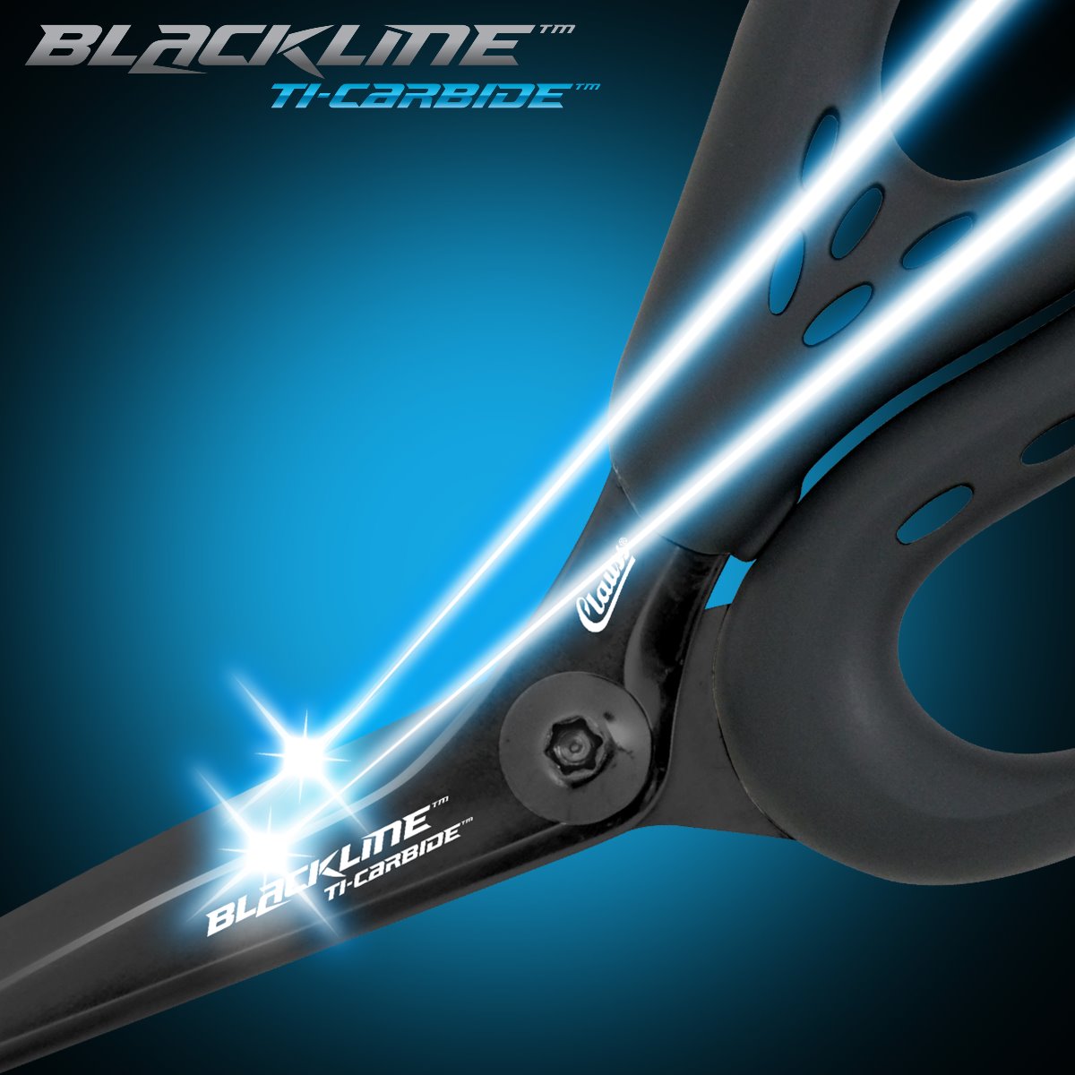 Westcott Clauss 10’’ Blackline Titanium Carbide Shear - World’s Favorite Scissors