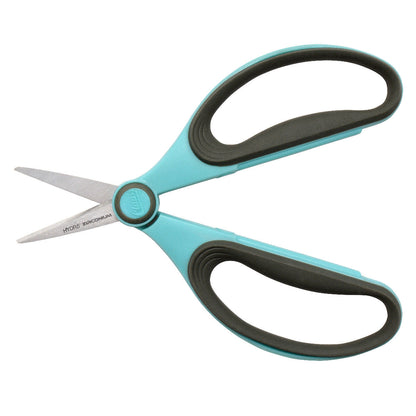 Westcott Clauss 6.5’’ Hydro Titanium Non-Stick Micro-tip Trimmers Blue - World’s Favorite Scissors