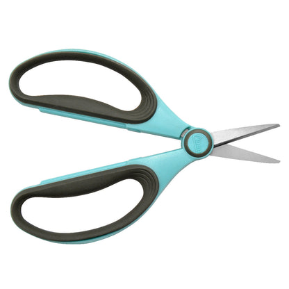 Westcott Clauss 6.5’’ Hydro Titanium Non-Stick Micro-tip Trimmers Blue - World’s Favorite Scissors