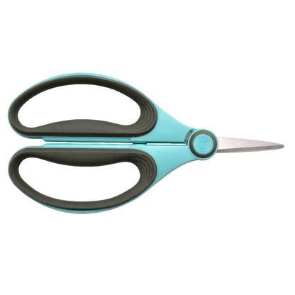 Westcott Clauss 6.5’’ Hydro Titanium Non-Stick Micro-tip Trimmers Blue - World’s Favorite Scissors