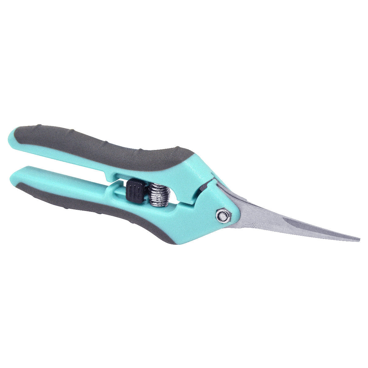 Westcott Clauss 6.75” Hydro Curved Titanium Bonded Non-Stick Spring-Assist Snips Blue - World’s Favorite Scissors