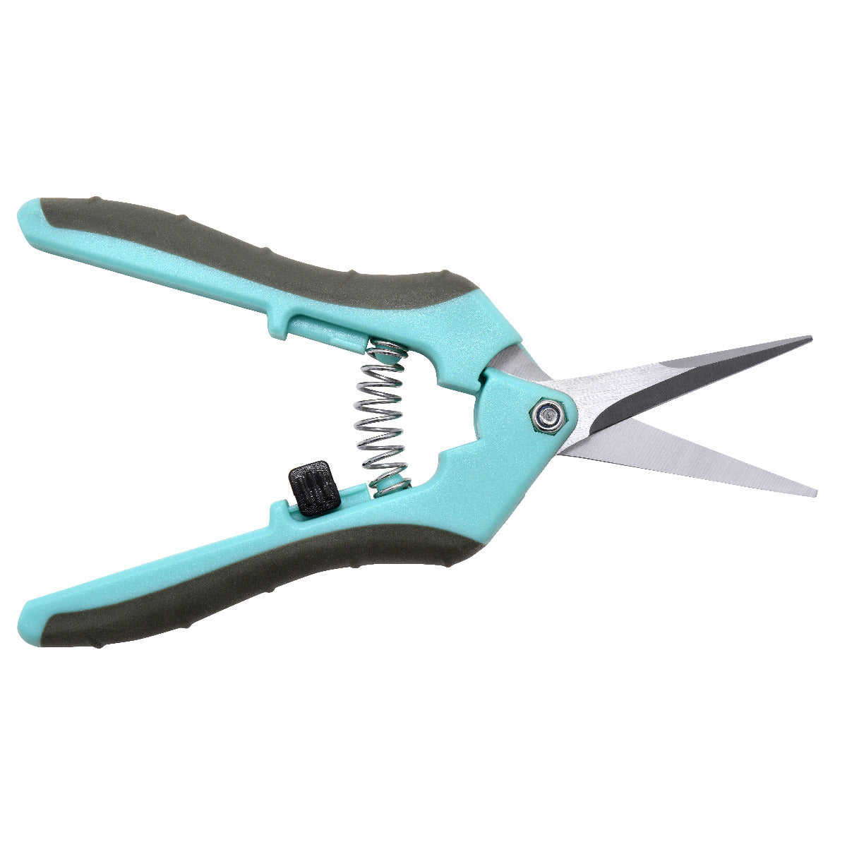 Westcott Clauss 6.75” Hydro Curved Titanium Bonded Non-Stick Spring-Assist Snips Blue - World’s Favorite Scissors