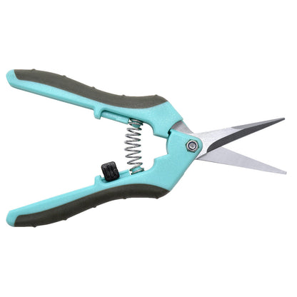 Westcott Clauss 6.75” Hydro Curved Titanium Bonded Non-Stick Spring-Assist Snips Blue - World’s Favorite Scissors