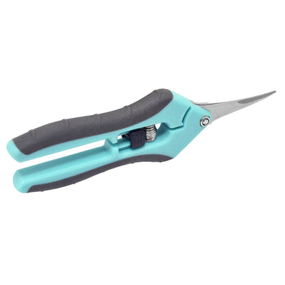 Westcott Clauss 6.75” Hydro Curved Titanium Bonded Non-Stick Spring-Assist Snips Blue - World’s Favorite Scissors