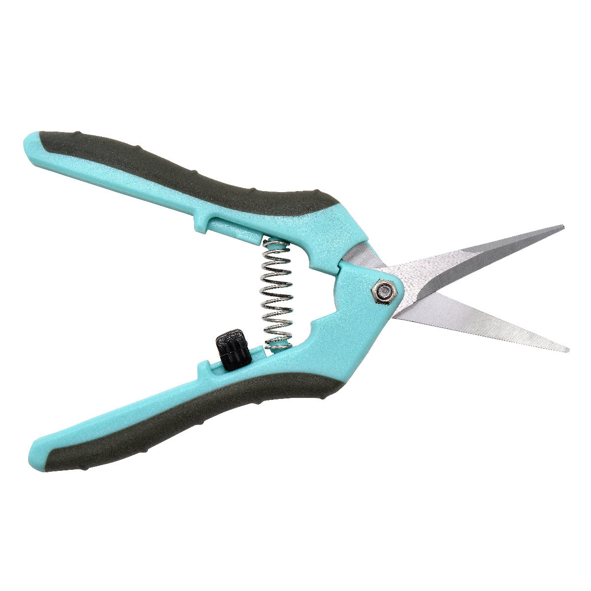 Westcott Clauss 6.75” Hydro Straight Titanium Bonded Non-Stick Spring-Assist Snips Blue - World’s Favorite Scissors