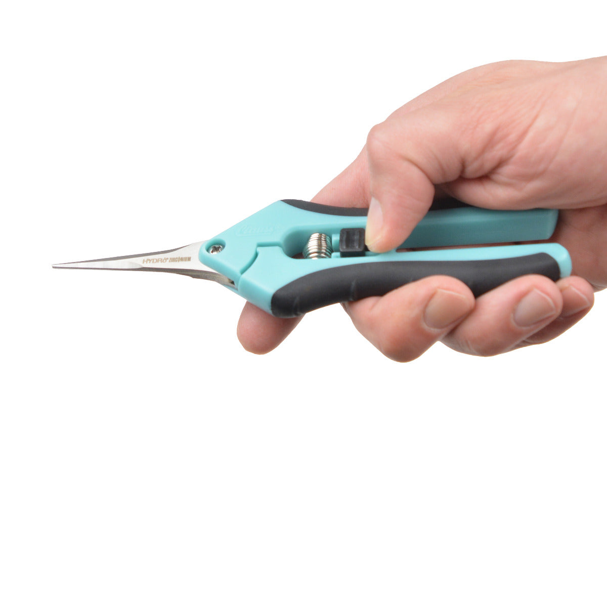 Westcott Clauss 6.75” Hydro Straight Titanium Bonded Non-Stick Spring-Assist Snips Blue - World’s Favorite Scissors