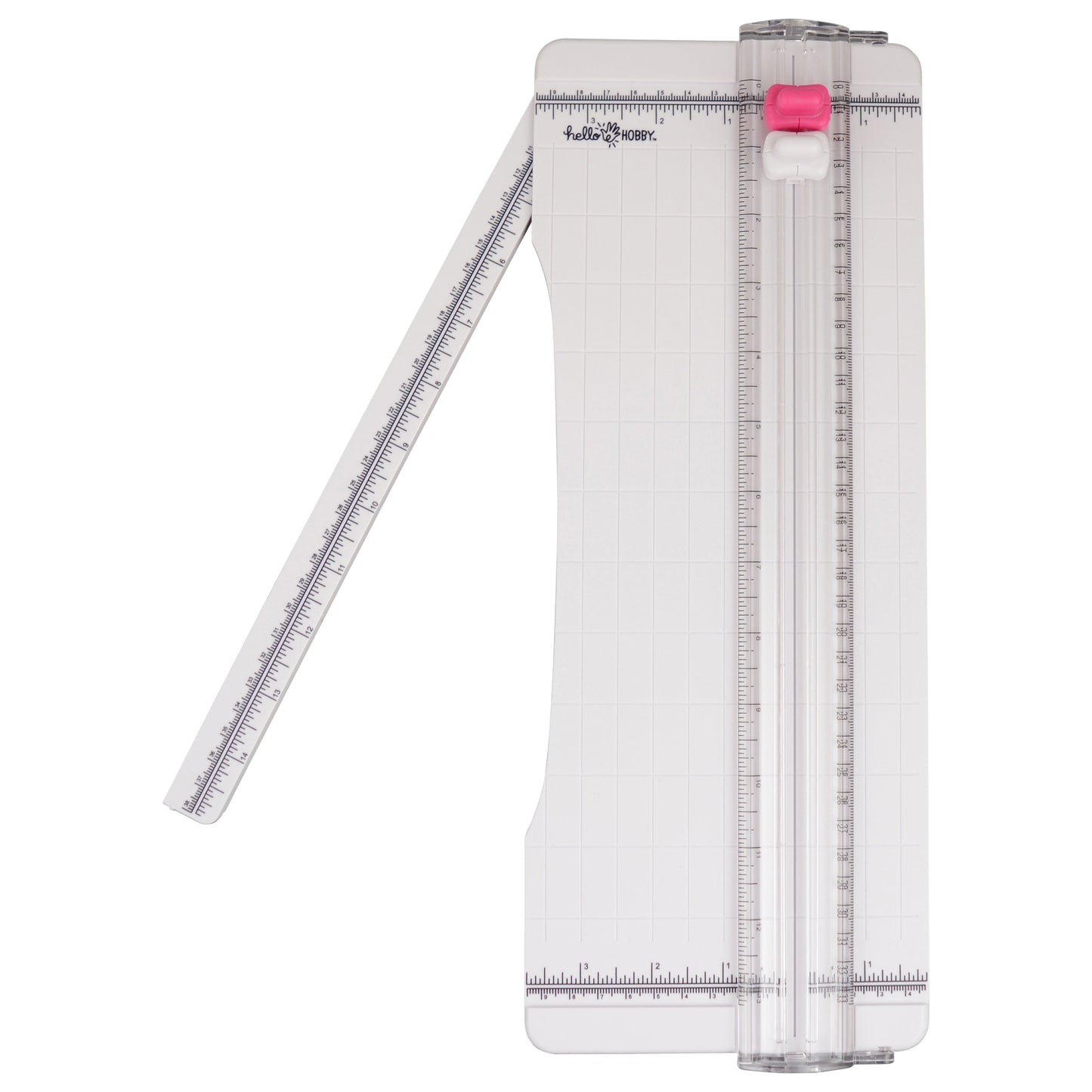 Westcott Hello Hobby Multi Purpose Personal Paper Trimmer 13’’ Plastic Pink 1 Count (55965 PARENT) World’s Favorite