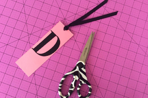 Monogram Bookmark