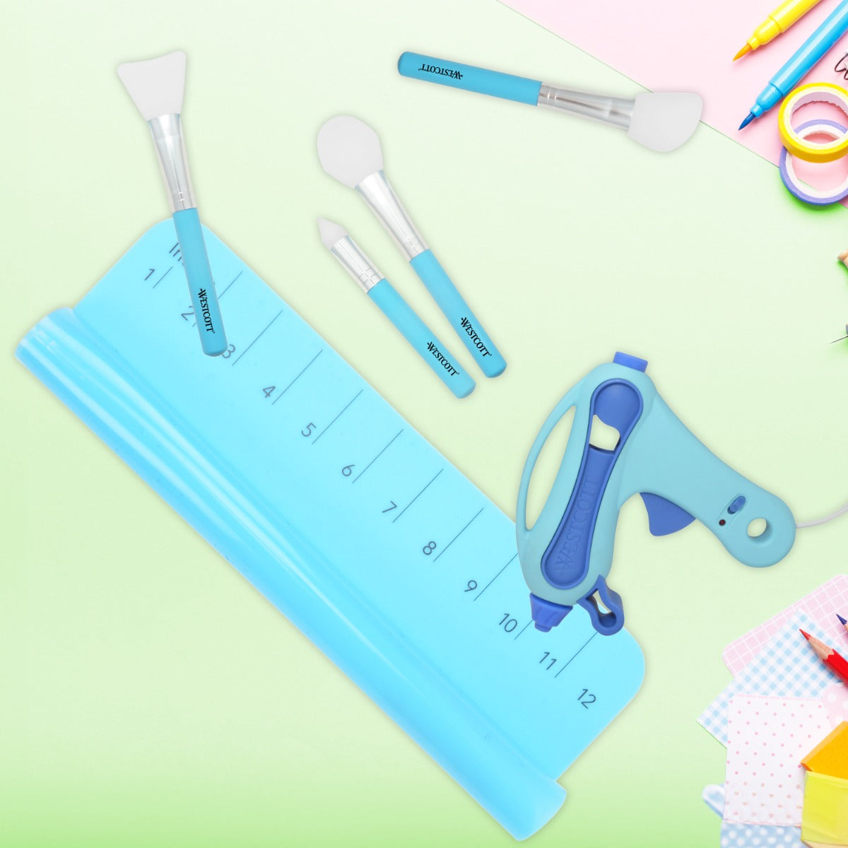 Westcott ’So Cool!’ Glue Gun Craft Set - World’s Favorite Scissors