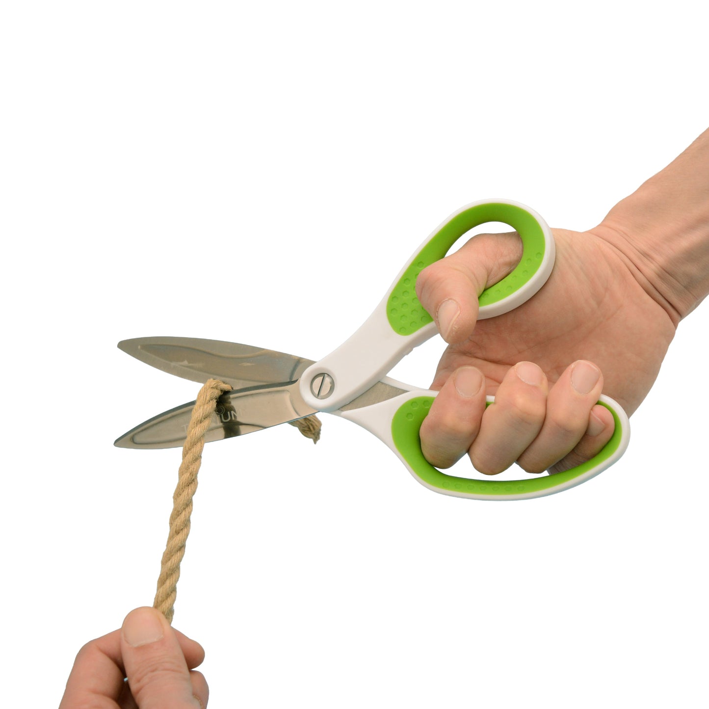 Westcott 10’’ CarboTitanium Industrial Strength DIY and Crafting Scissors for at Home or Worksite Green/White