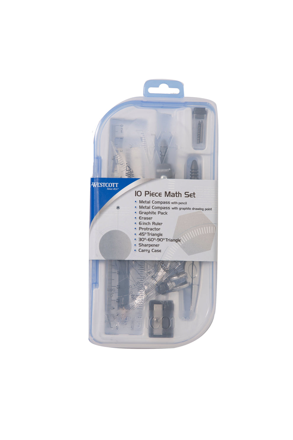 10 Pc Math Set Westcott 10 Piece Math Set (15420) – westcottbrand