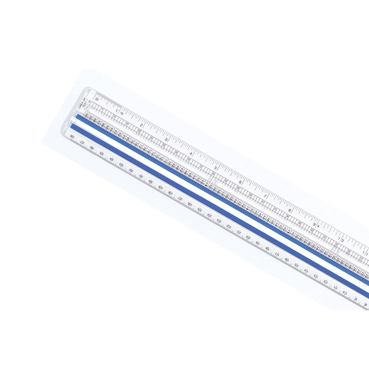 Westcott 12’’ Data Processing Magnifying Ruler Clear (14125)