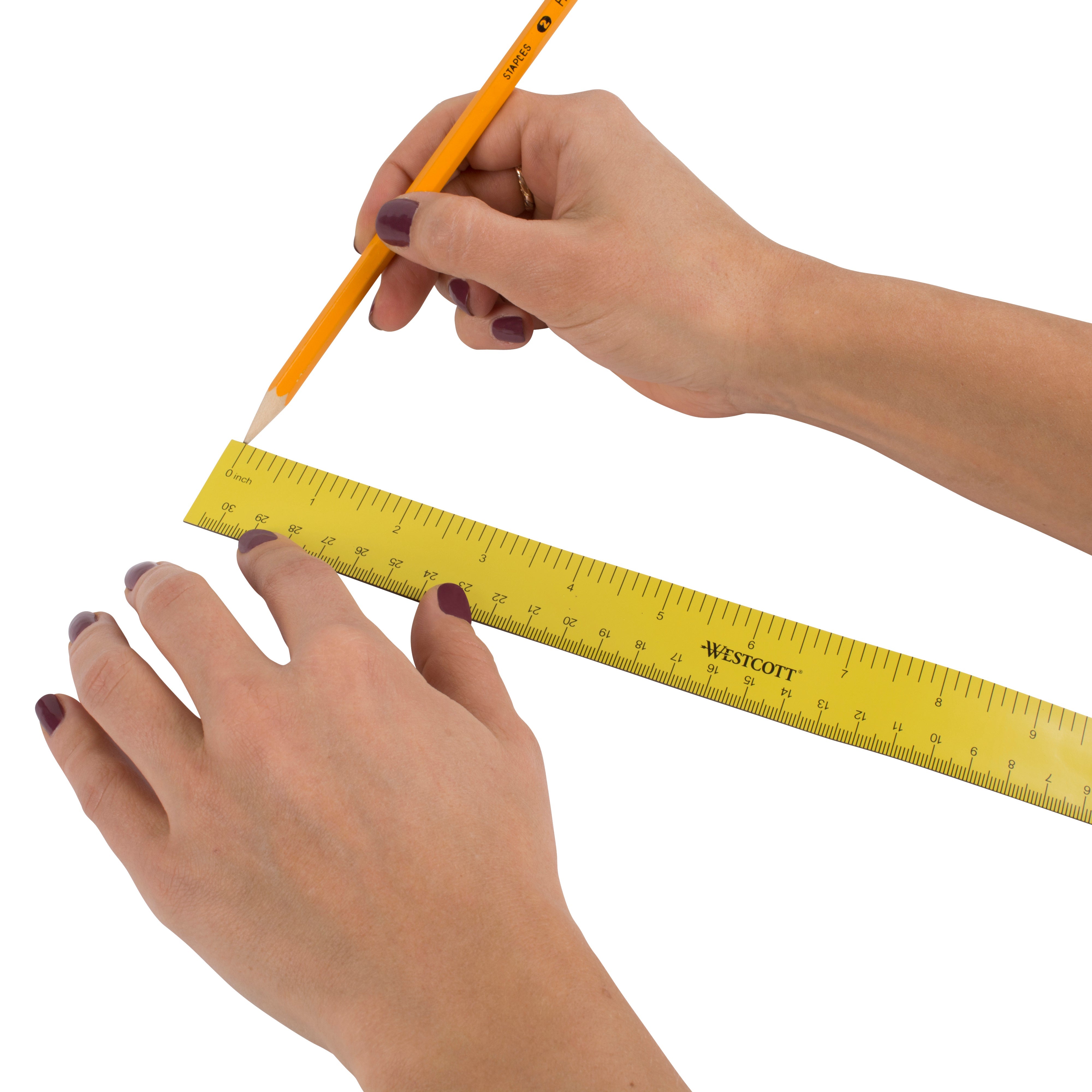 Magnetic Pi Ruler Westcott 12