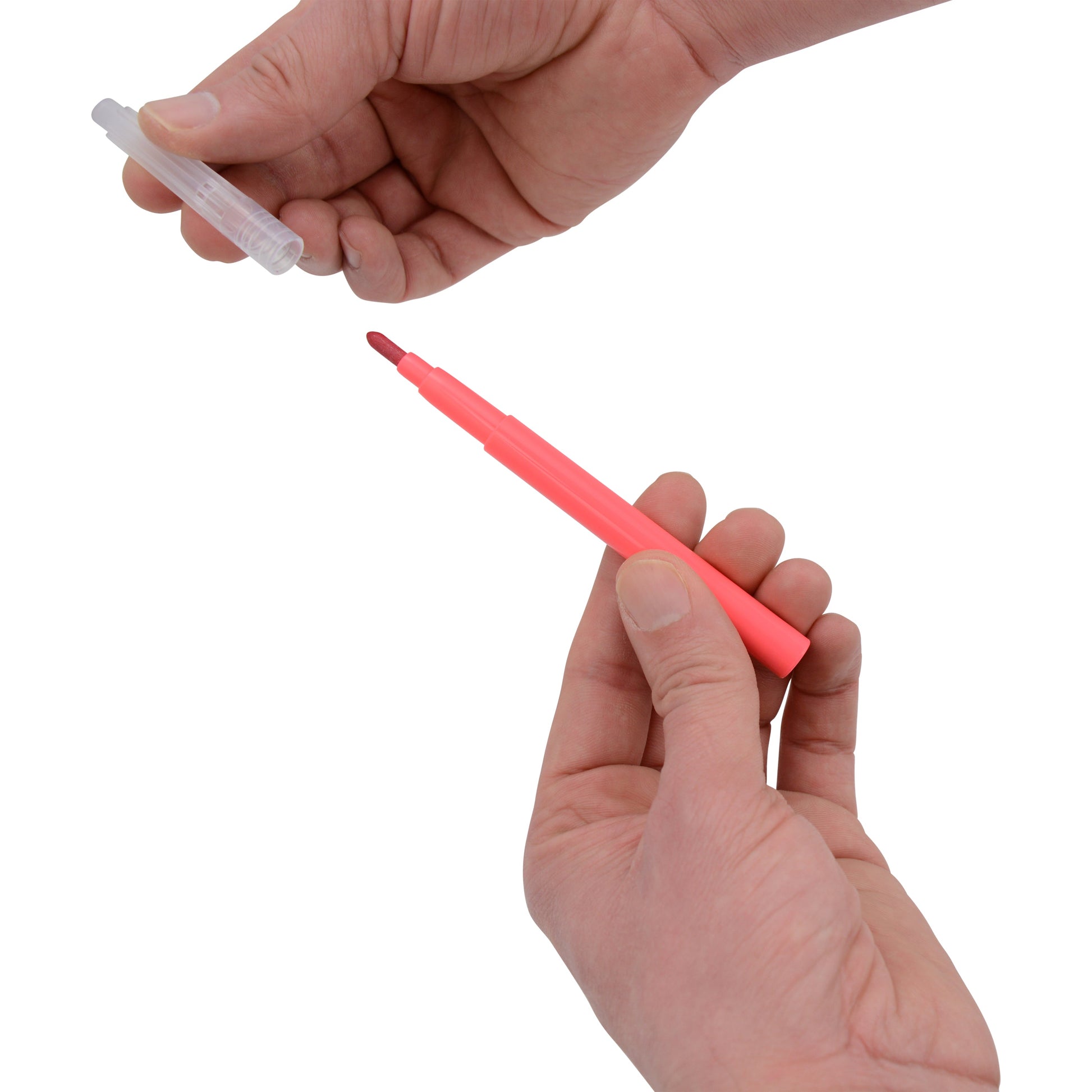 Westcott 12-Pack Felt-Tip Markers Refill Pack for Magic Airbrush Set Adults and Kids Painting & Drawing Water-Soluble