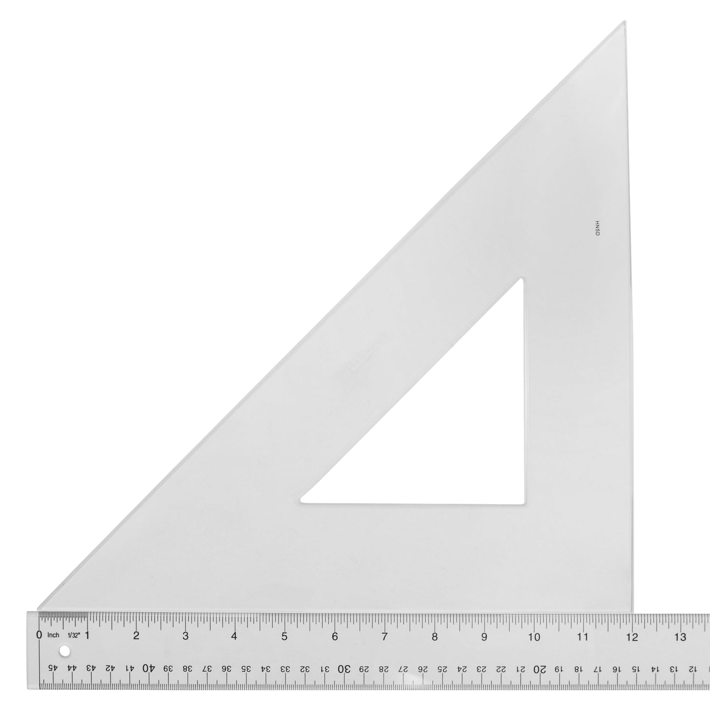 Westcott 12’’ Styrene Triangle (45° /90°) (S450-12)