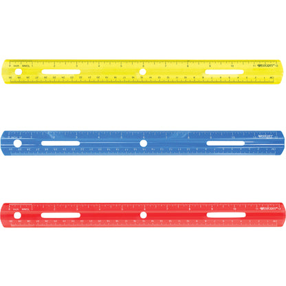 Westcott 12’’ Translucent Ruler (10526) - World’s Favorite Scissors