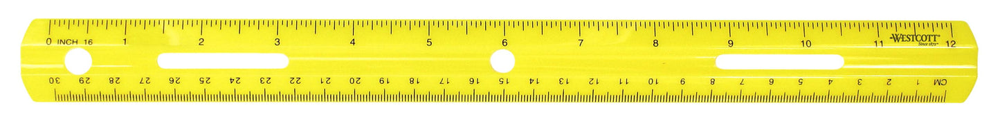 Westcott 12’’ Translucent Ruler (10526)