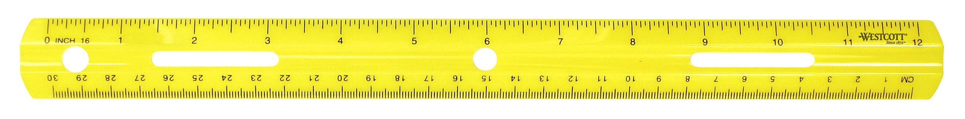 Westcott 12’’ Translucent Ruler (10526)