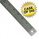 Westcott 15’’ Stainless Steel Office Ruler With Non Slip Cork Base (10416) - 240