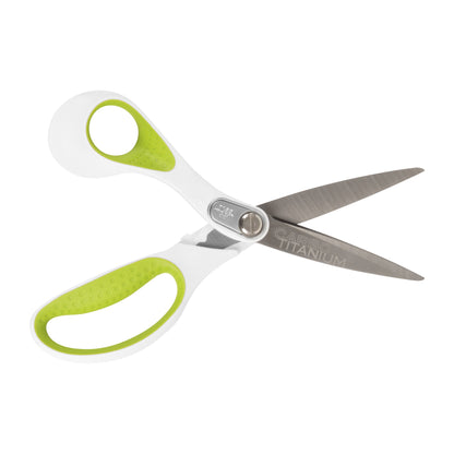 Westcott 16935 Lefty Heavy Duty CarboTitanium Bonded 8’’ Straight Scissors (16935)