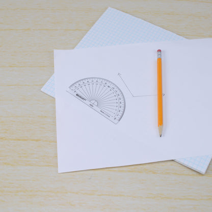 Westcott 180° Protractor 4-Inch (12925) - World’s Favorite Scissors