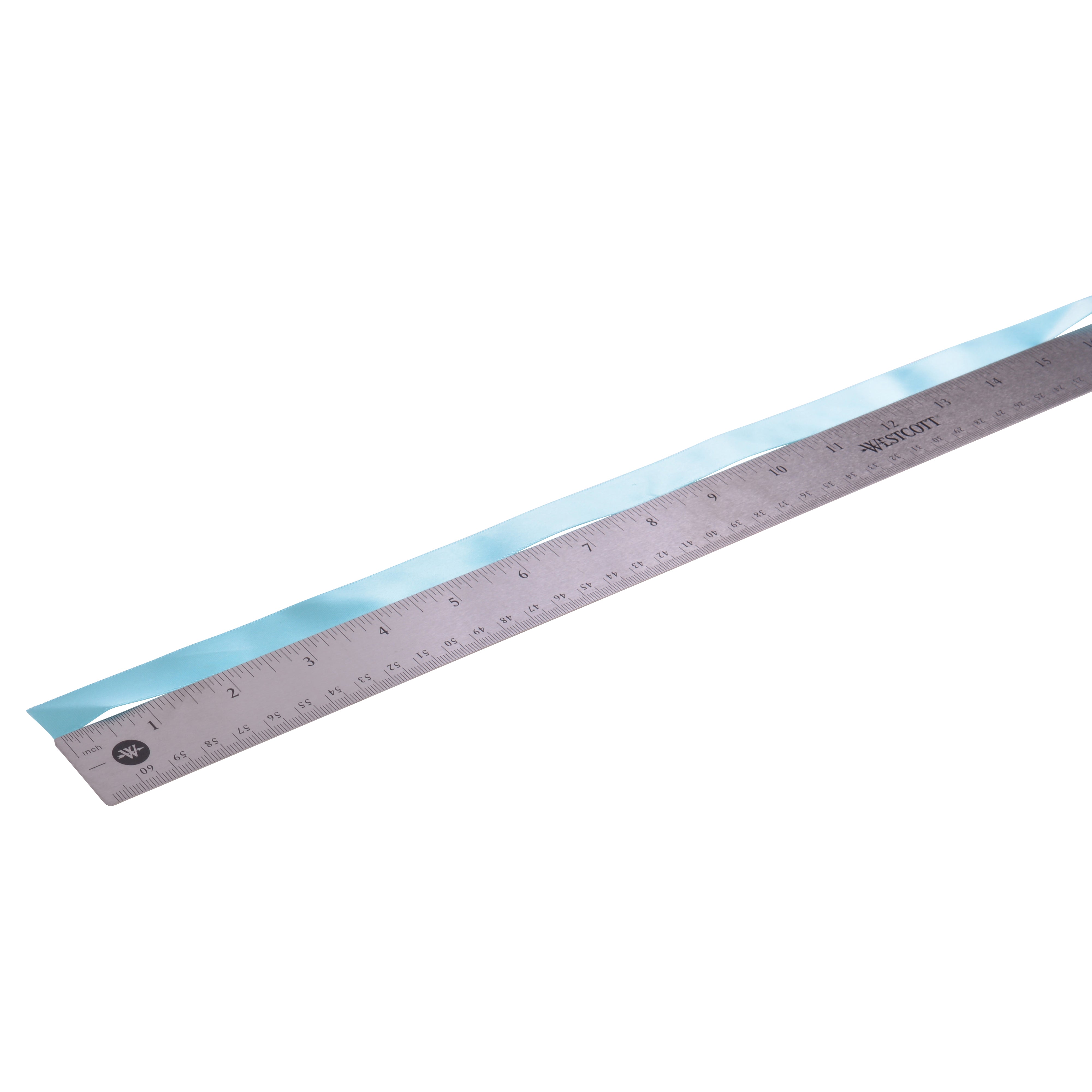 Westcott 24 Stainless Steel Office Ruler With Non Slip Cork Base 104 westcottbrand