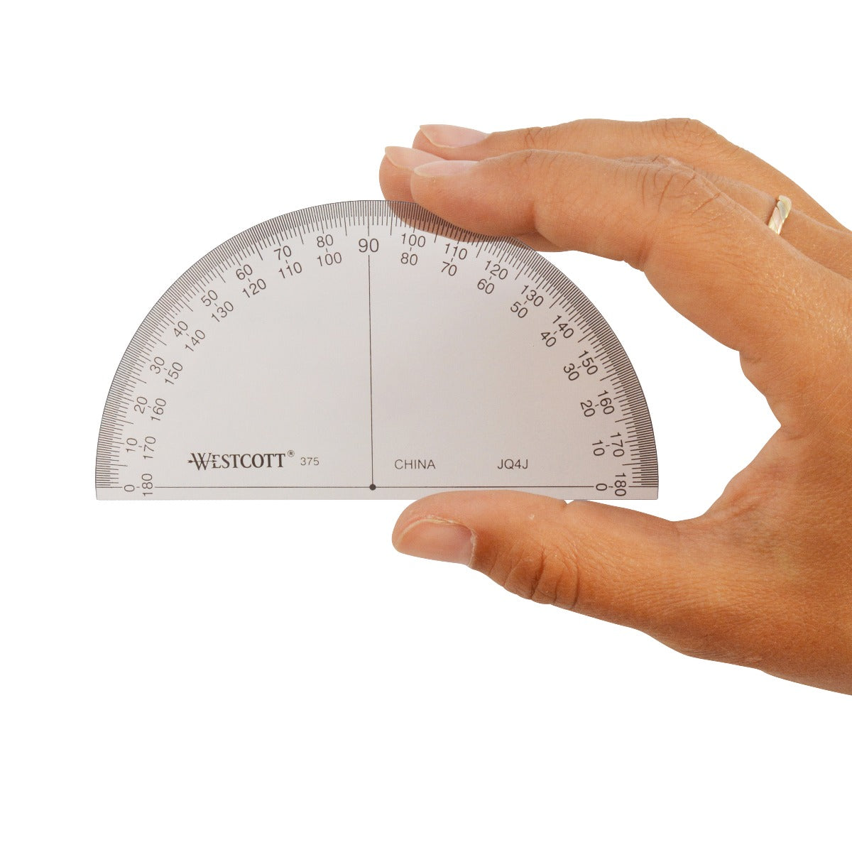 Westcott 4’’ 180° Semi-Circular Protractor (375)