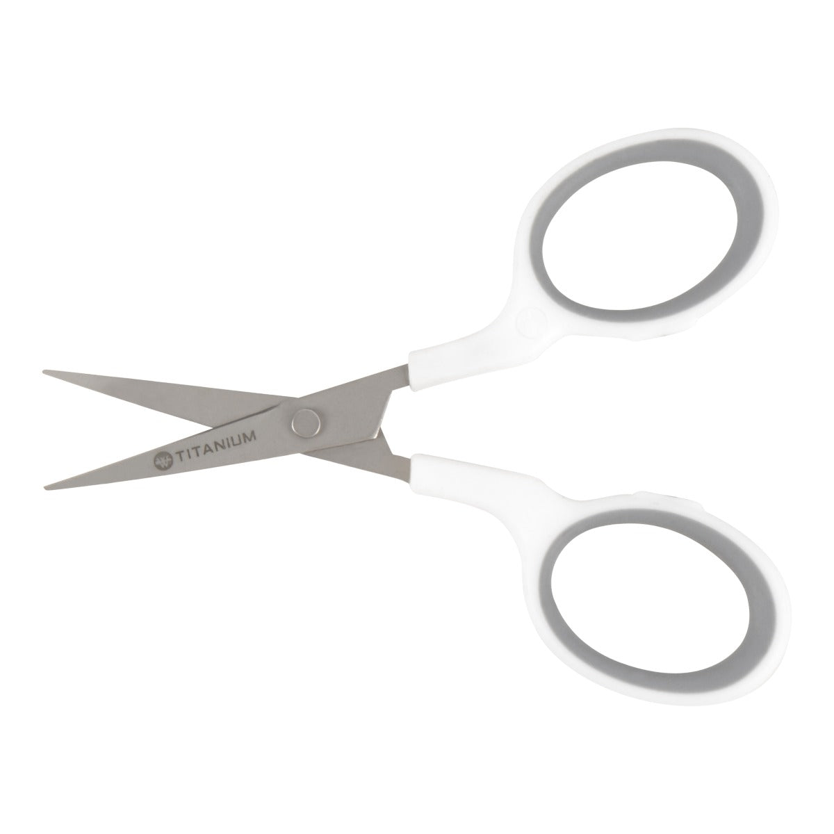 Westcott 4’’ Titanium Bonded Curved Blade Embroidery Scissors White/Gray (16380)