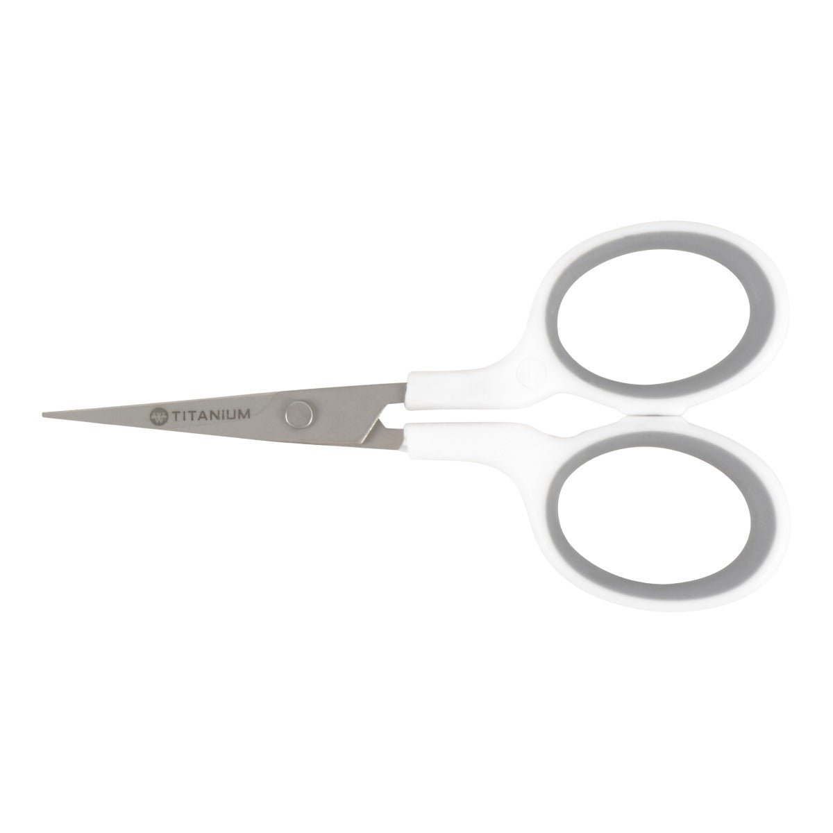 Westcott 4’’ Titanium Bonded Curved Blade Embroidery Scissors White/Gray (16380)